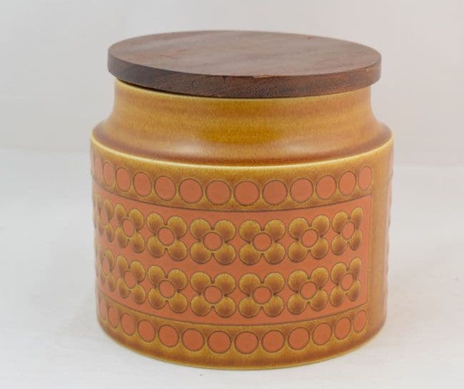 Hornsea Pottery Saffron Small Unlabelled Storage Jars