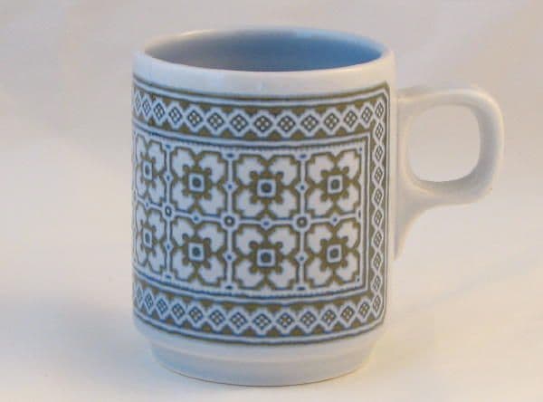 Hornsea Pottery Tapestry Demi-tasse Coffee Cups
