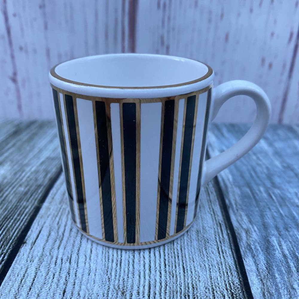 Hornsea Silhouette Coffee Cup, Stripes