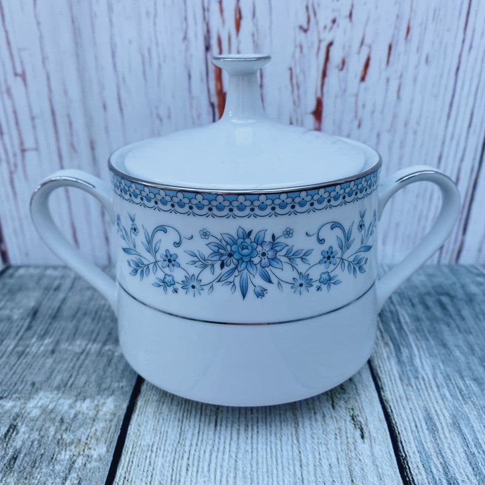 Noritake Blue Hill 2842 Lidded Sugar Jam Pots Replacing