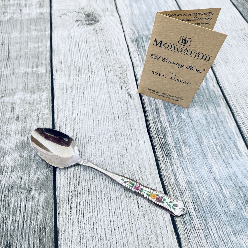 Royal Albert Old Country Roses Cutlery by Monogram Teaspoon