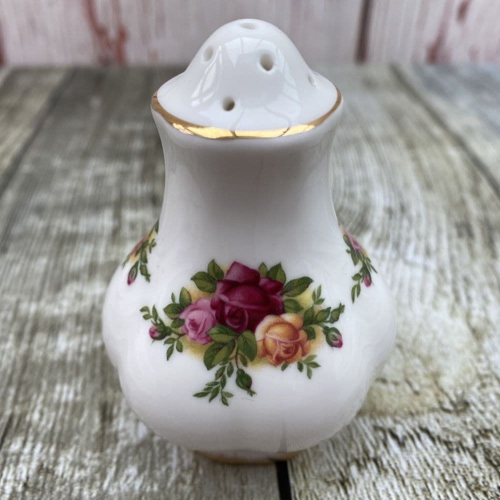 Royal Albert Old Country Roses Pepper Pot 3 34 Replacing
