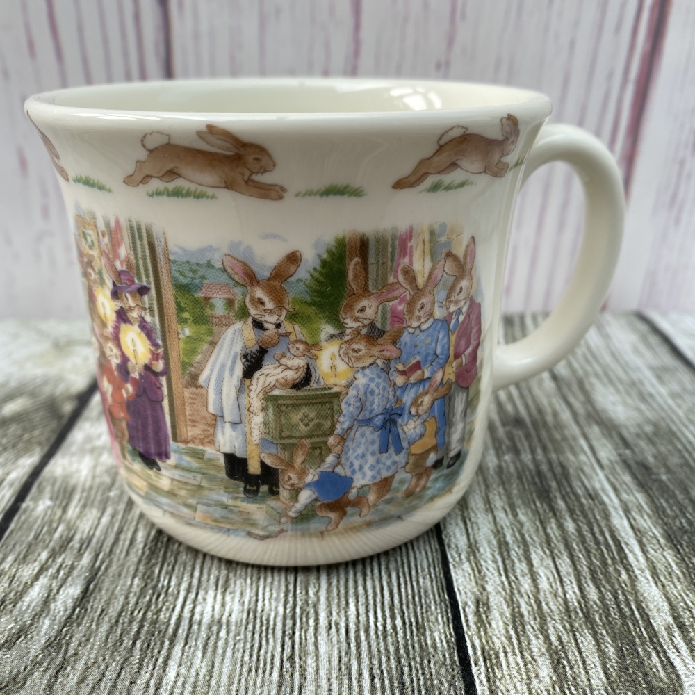 Royal Doulton Bunnykins Mug Celebrate Your Christening