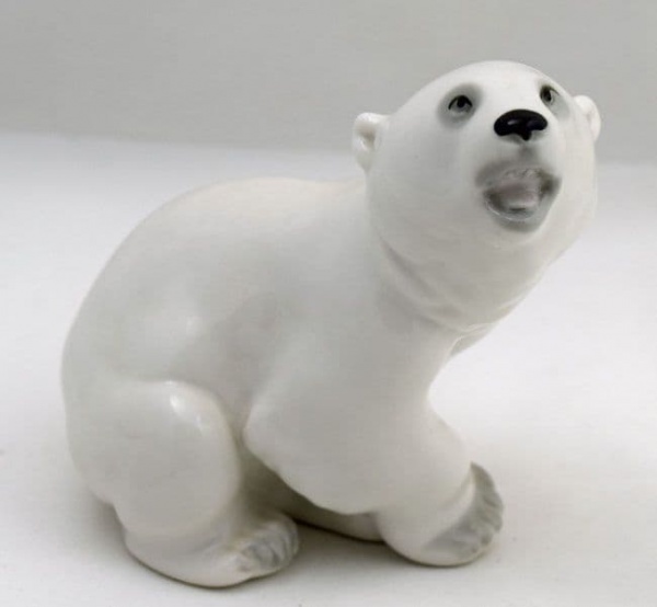 Lomonosov Polar Bear Cub, USSR Backstamp