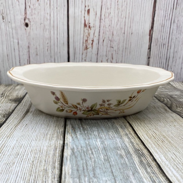 Marks and Spencer Harvest Wavy Edge Oval Serving Dish