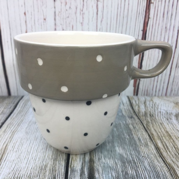 Marks and Spencer Spotty Mug (Brown)