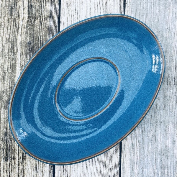 Marks & Spencer Hamilton (Blue) Gravy/Sauce Boat Saucer