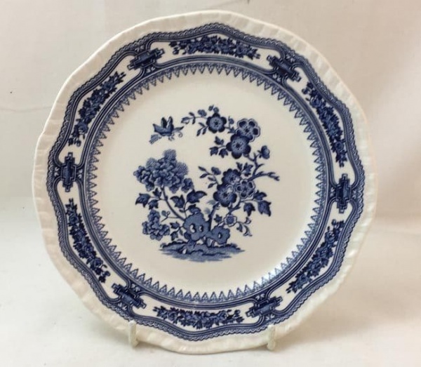 Mason's Manchu Blue Tea Plates