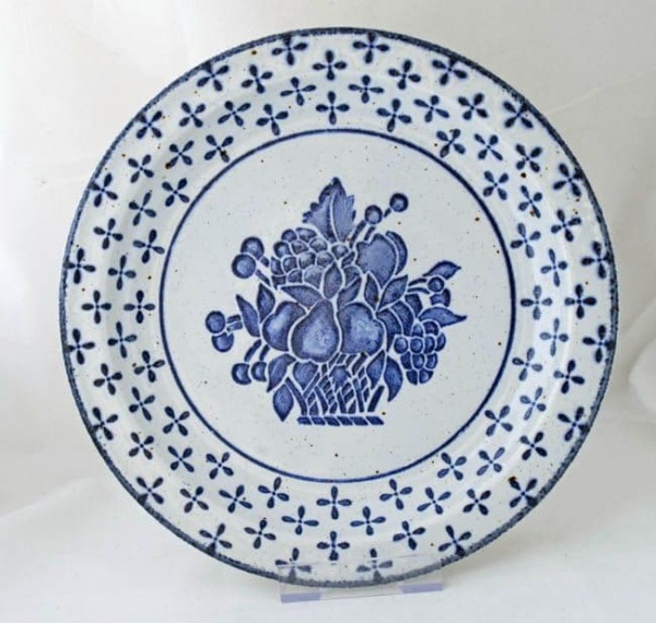 Midwinter Country Blue (Stonehenge) Dinner Plates