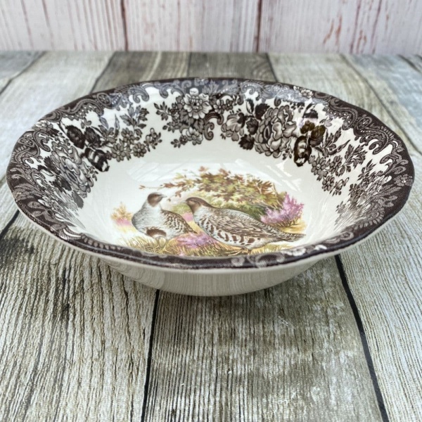 Palissy Game Series (Birds) Soup / Cereal Bowl (Partridge)