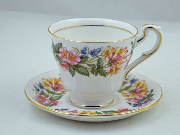 Paragon Country Lane Demi-Tasse Coffee Cup and Saucer