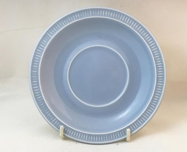 Poole Pottery, Azure Saucers for Standard Tea Cups
