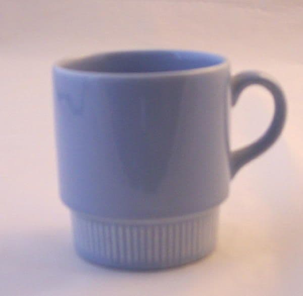 Poole Pottery, Azure Standard Tea Cups