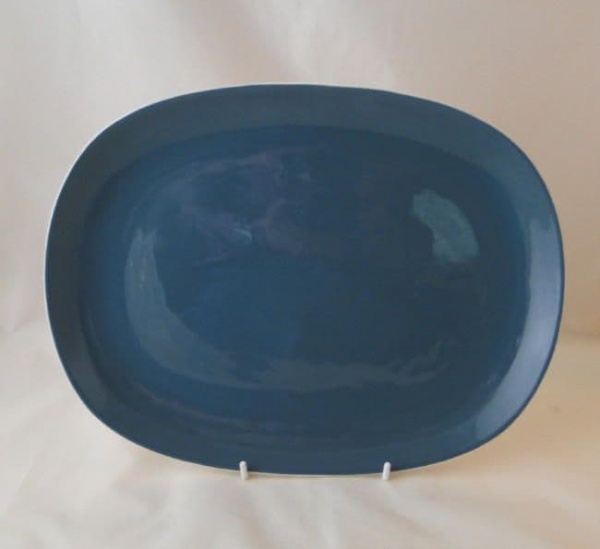 Poole Pottery Blue Moon Rectangular Serving Platters
