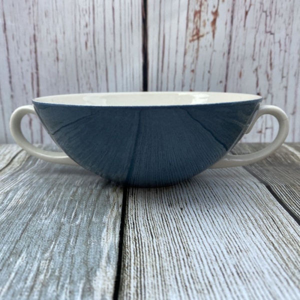 Poole Pottery Blue Moon Soup Cup (Streamline)