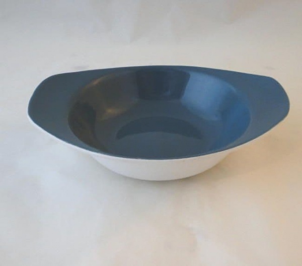 Poole Pottery Blue Moon (Streamline) Lug Handled Bowl