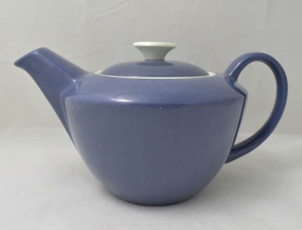 Poole Pottery Blue Moon Streamline Tea Pots