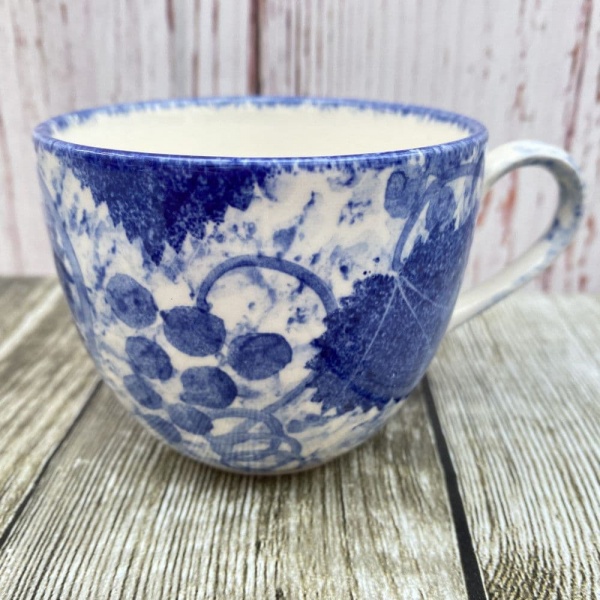 Poole Pottery Blue Vine Tea Cup