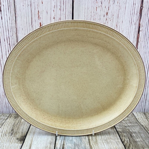 Poole Pottery Broadstone 13.5'' Oval Platter