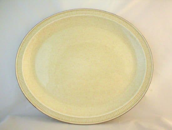 Poole Pottery Broadstone Oval Dinner Plates