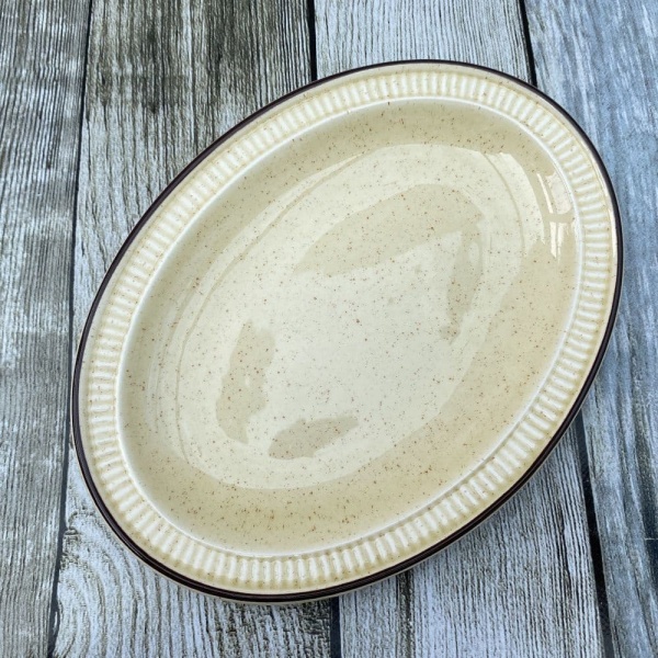 Poole Pottery Broadstone Oval Sweet Plate