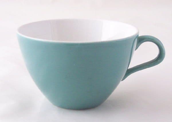 Poole Pottery Celeste Wider Style cups