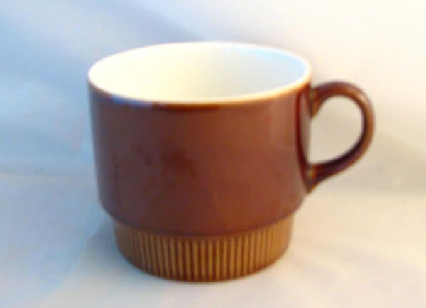 Poole Pottery Chestnut Breakfast Cups