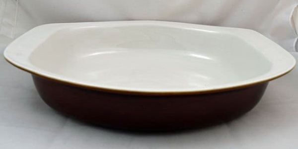 Poole Pottery Chestnut Large Open Serving Dishes