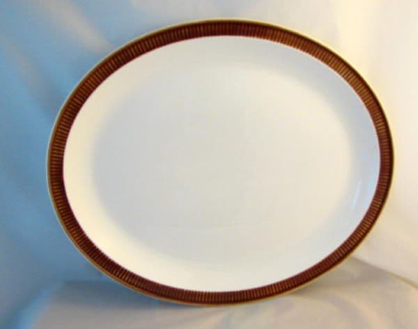 Poole Pottery Chestnut Oval Serving Platters