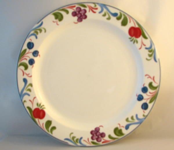 Poole Pottery Cranborne Rimmed Dinner Plates