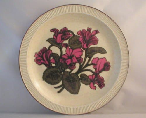Poole Pottery Cyclamen Dinner Plates