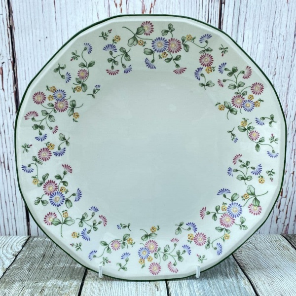 Poole Pottery Daisy Dinner Plate (Shaved Edges)