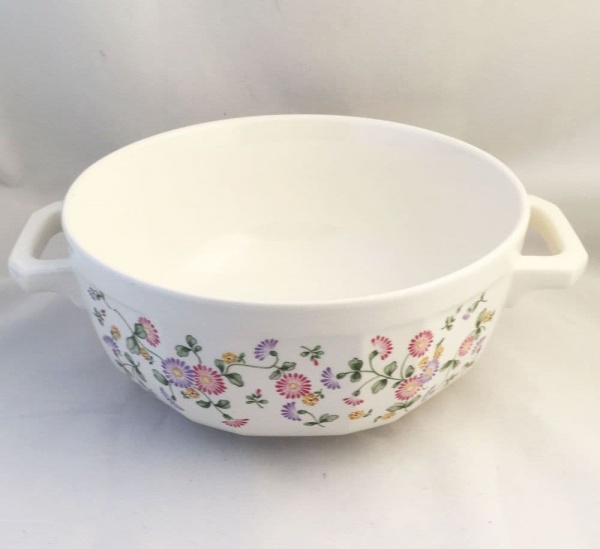 Poole Pottery Daisy Lidless Serving Dish