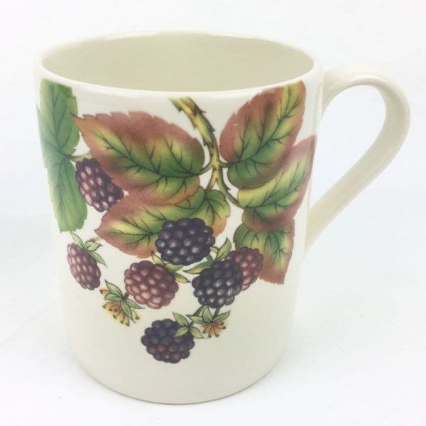 Poole Pottery Decorative Mug, Acorns & Blackberries