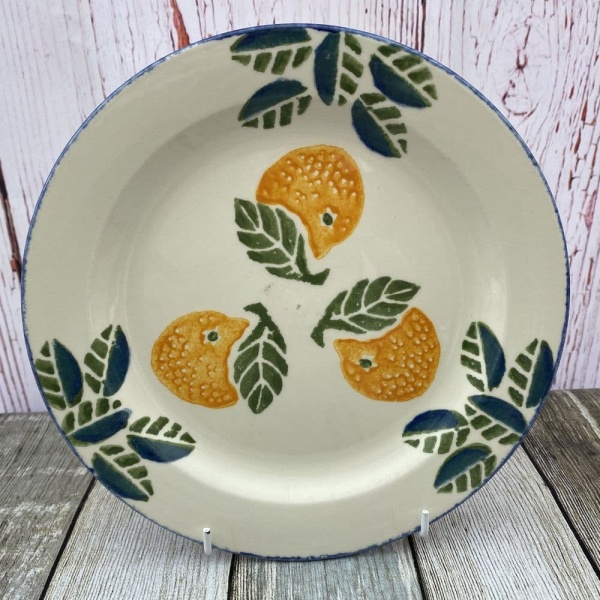 Poole Pottery Dorset Fruit 9'' Salad Plate (Orange)