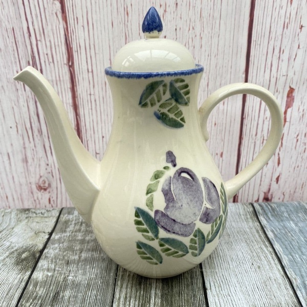 Poole Pottery Dorset Fruit Coffee Pot, 2.25 Pints (Plum)