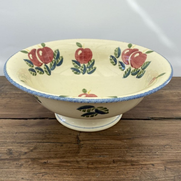 Poole Pottery Dorset Fruit Footed Serving Bowl (Apple)
