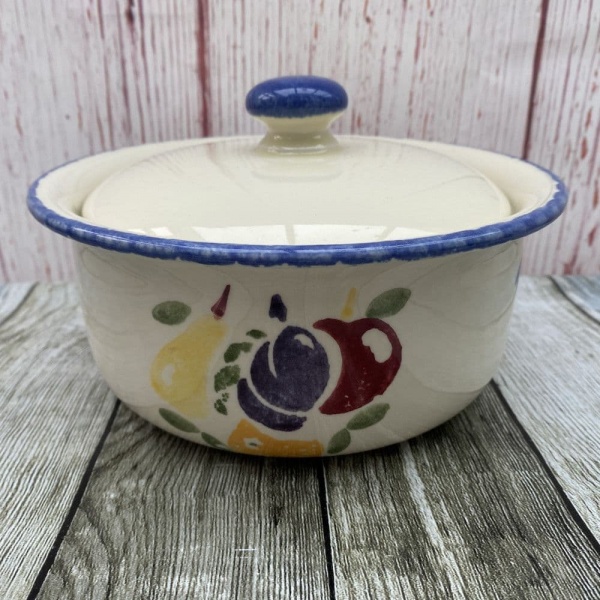 Poole Pottery Dorset Fruit Lidded Serving Dish, Small