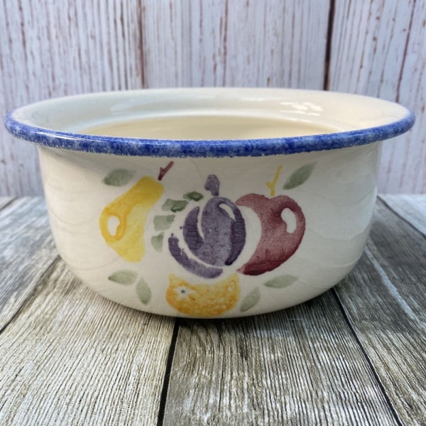 Poole Pottery Dorset Fruit Lidded Serving Dish, Small (Missing Lid)