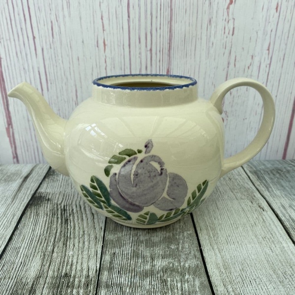 Poole Pottery Dorset Fruit Teapot, 2.25 Pints (Plum) - Missing Lid