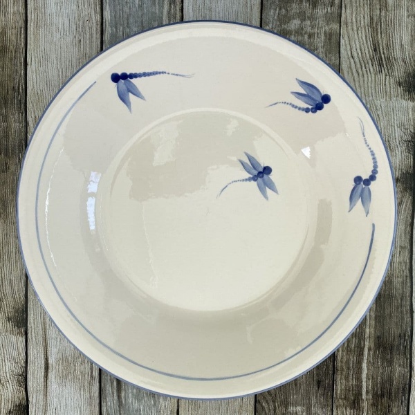 Poole Pottery Dragonfly - Blue Open Serving Bowl
