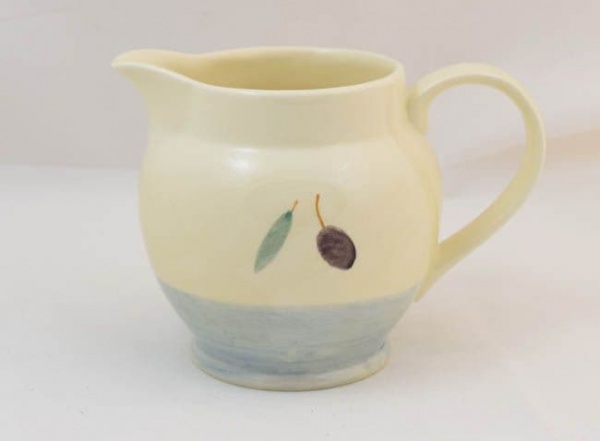 Poole Pottery Fresco (Blue) Curvy Shaped Milk Jugs