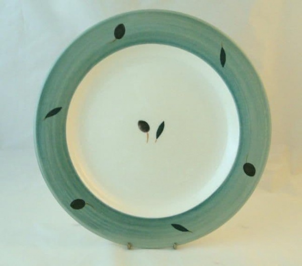Poole Pottery Fresco (Green) Breakfast-Salad Plates - Williams-Sonoma Backstamp
