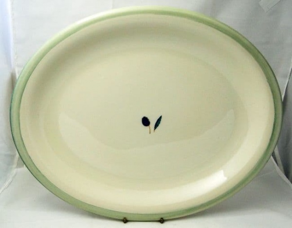 Poole Pottery Fresco (Green) Large Oval Platters