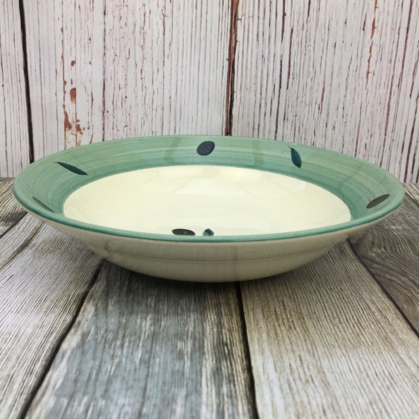Poole Pottery Fresco (Green) Large Pasta Bowl