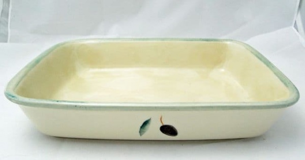 Poole Pottery Fresco (Green) Rectangular Serving Dishes