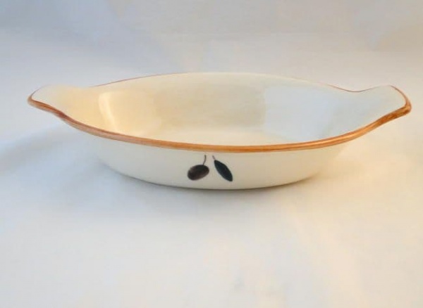 Poole Pottery Fresco (Terracotta) Eared Serving Dishes