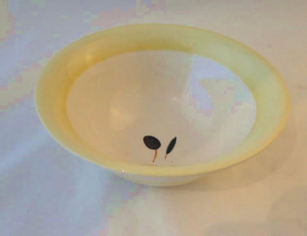Poole Pottery Fresco (Yellow) Cereal/Dessert Bowls