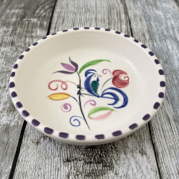 Poole Pottery Hand Painted Traditional ''LE'' Round Trinket Dish