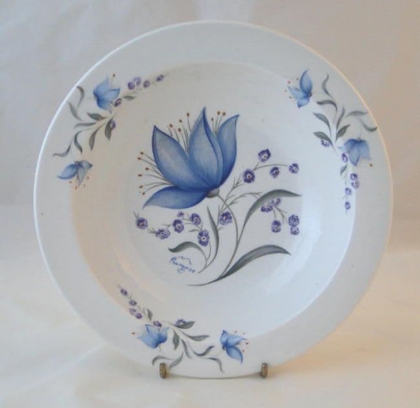 Poole Pottery Harebell Dessert/Cereal Bowls